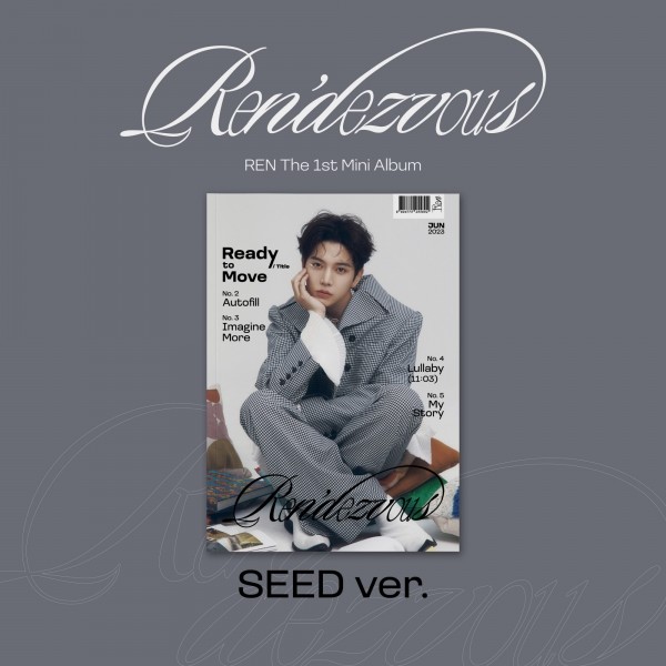 뮤직브로샵,렌 (REN) - Ren'dezvous (1ST 미니앨범) Photobook [SEED ver.]